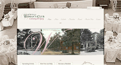 Desktop Screenshot of muskegonwomansclub.org